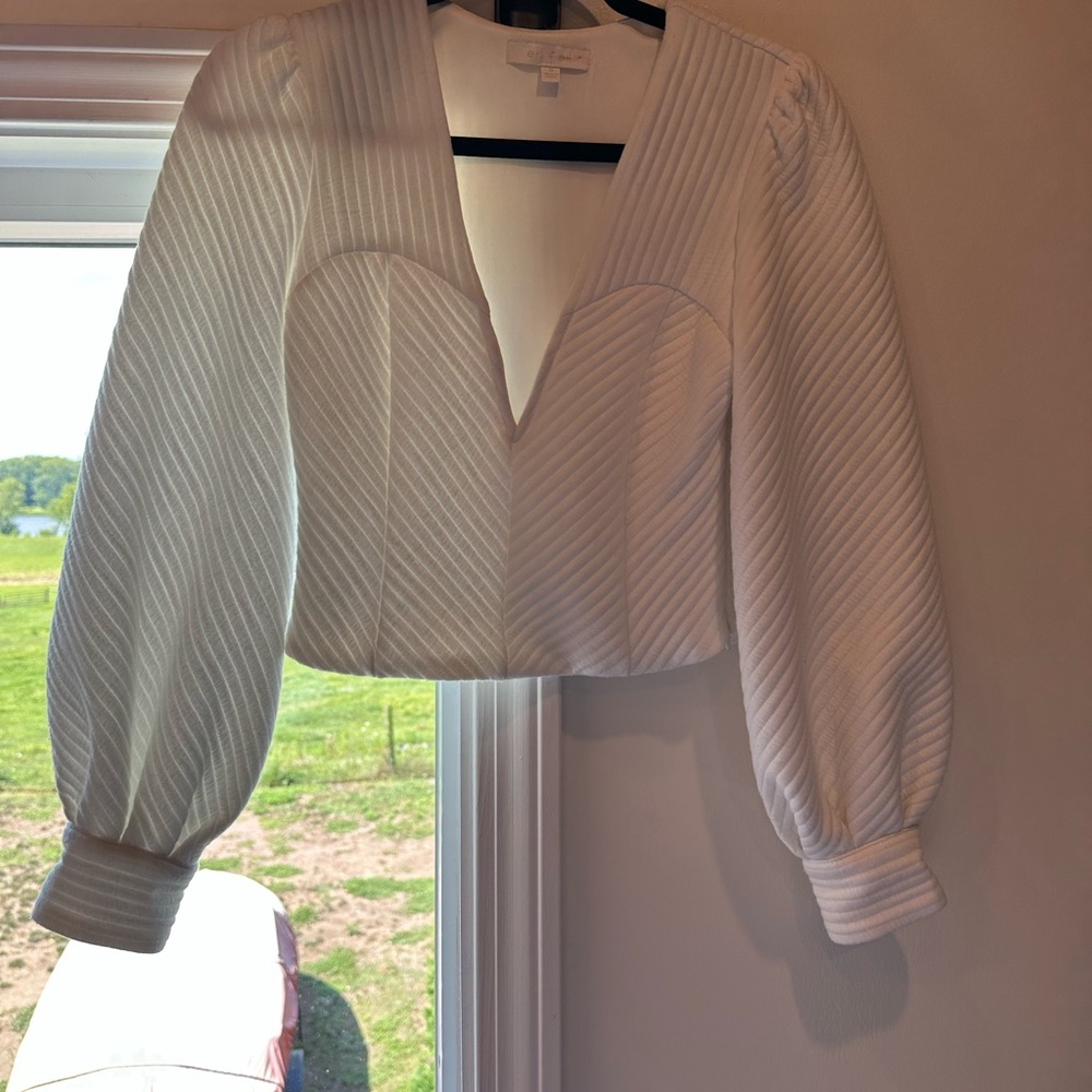 Eri + Ali antrho v neck top